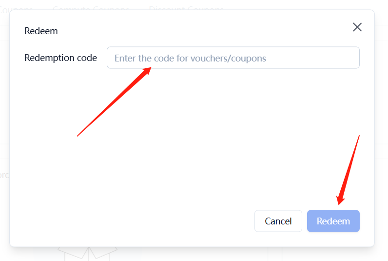 Redeem Voucher